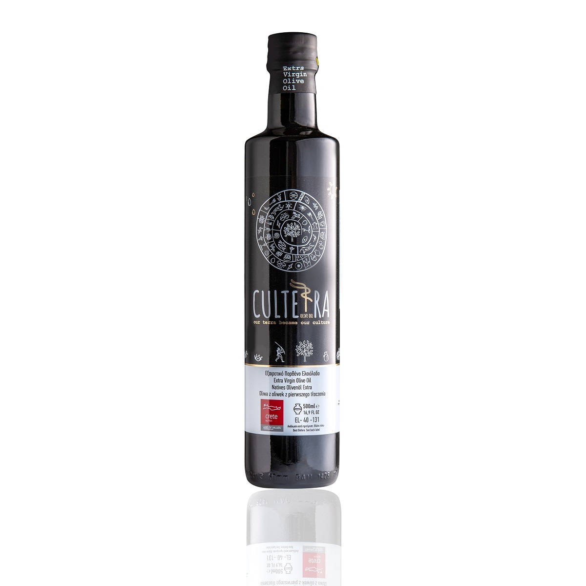 Extra Virgin Olive OilGlass Bottle500ml