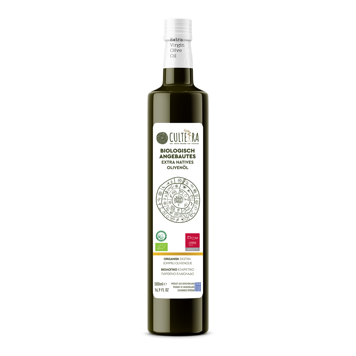 Bouteille Dorica en verre 500ml